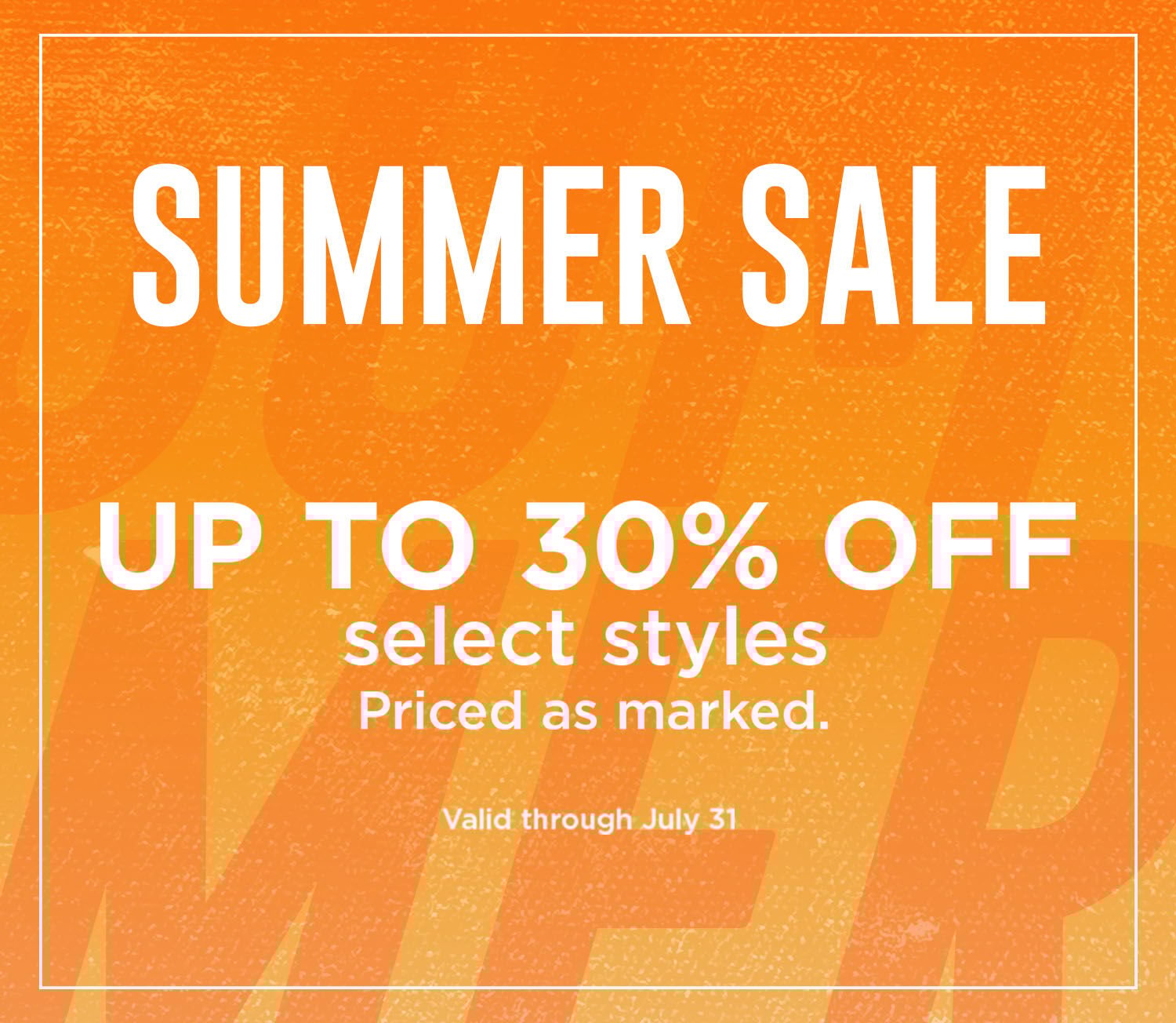 Summer Sale